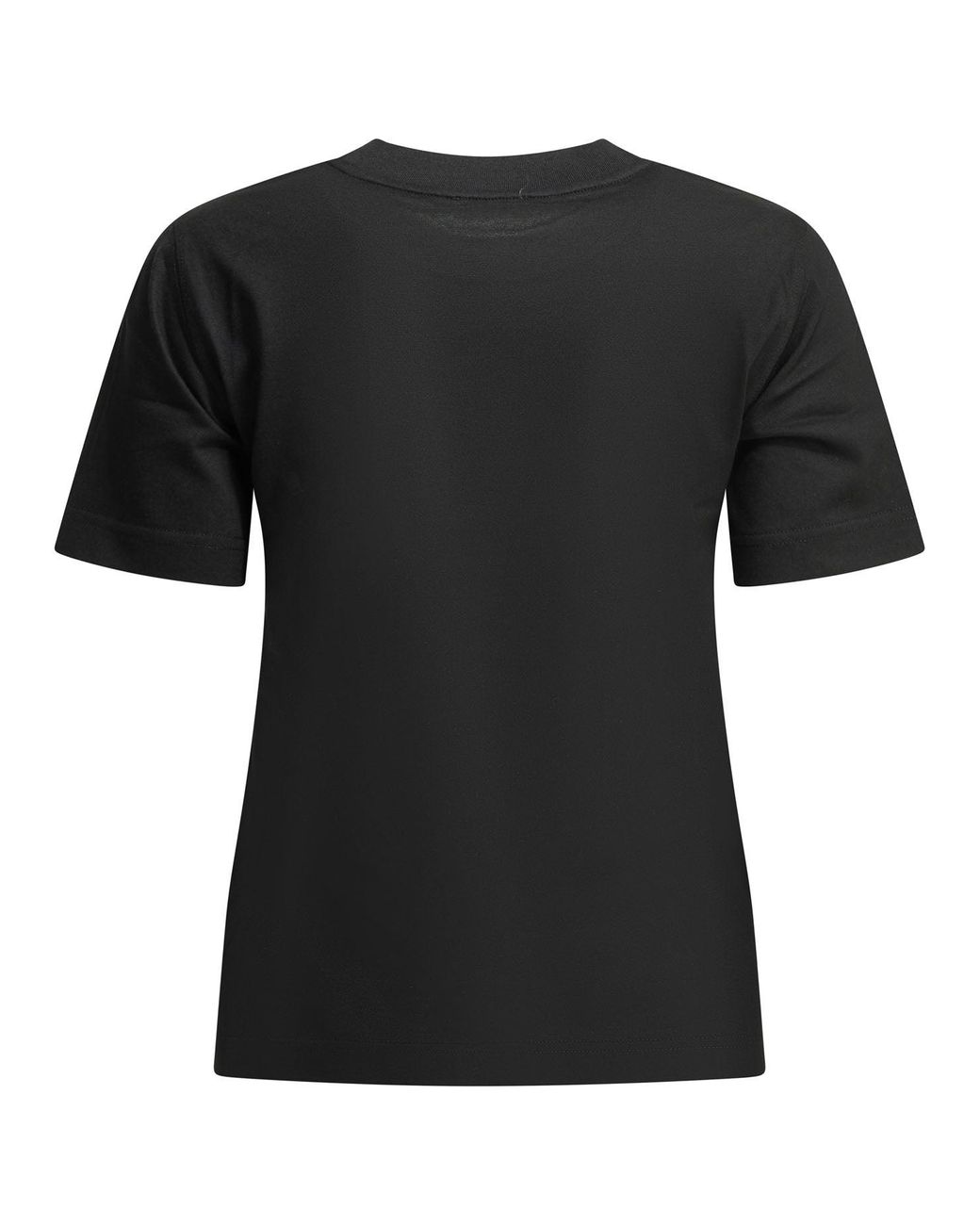 Burberry Black "Knight Check" Crewneck T-Shirt