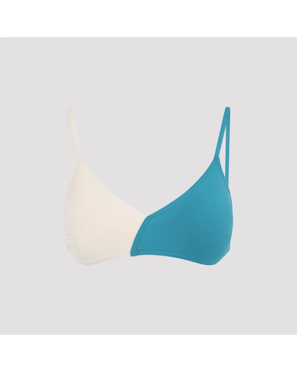 Eres Blue Dualite Polyamide Bikini Bra