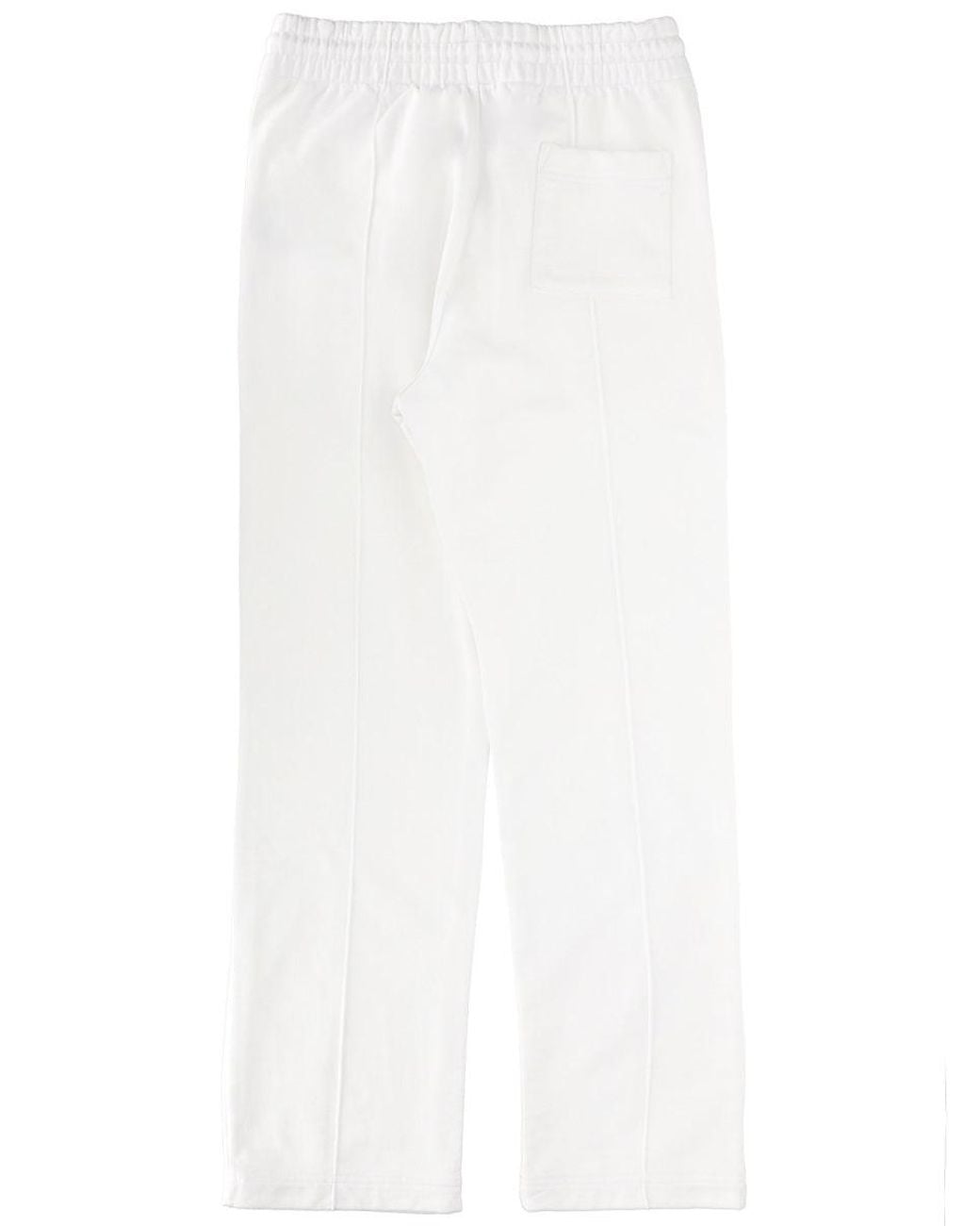 Casablanca White Organic Cotton Trousers for men