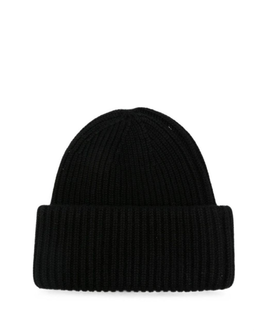Soft Goat Black Wool Beanie