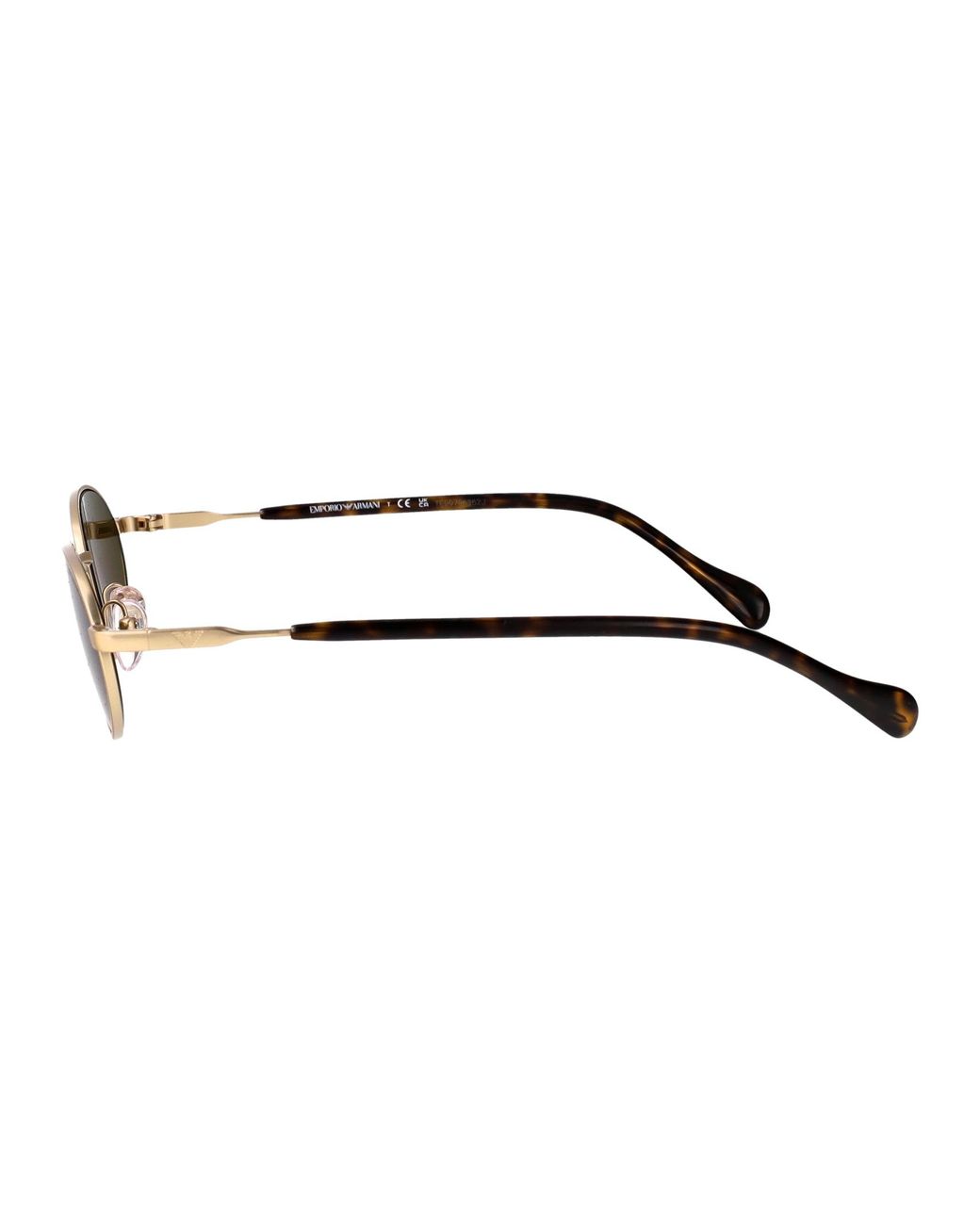 Emporio Armani Green Oval Sunglasses 0 Ea2175 3002/2