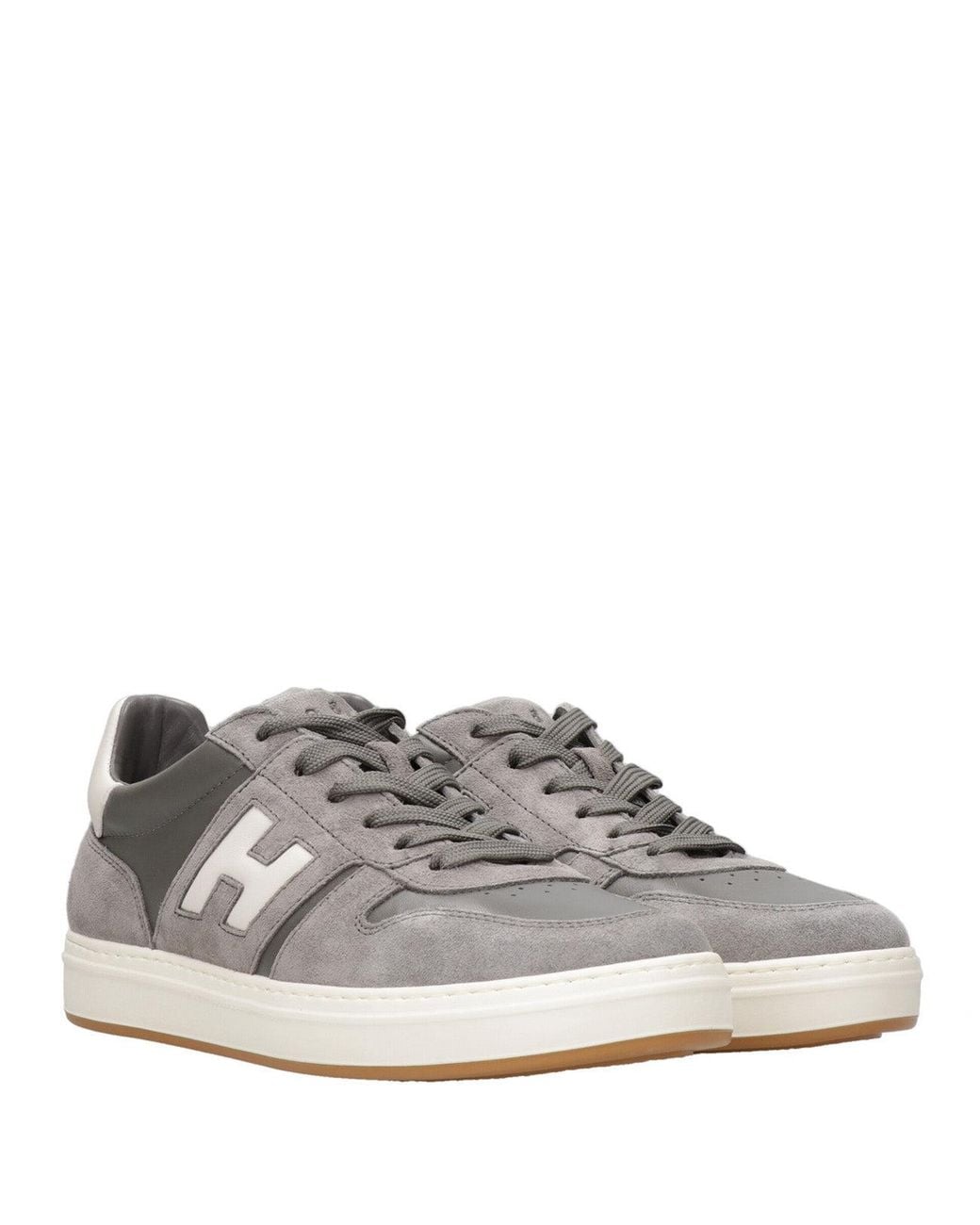 Hogan Gray Sneakers for men