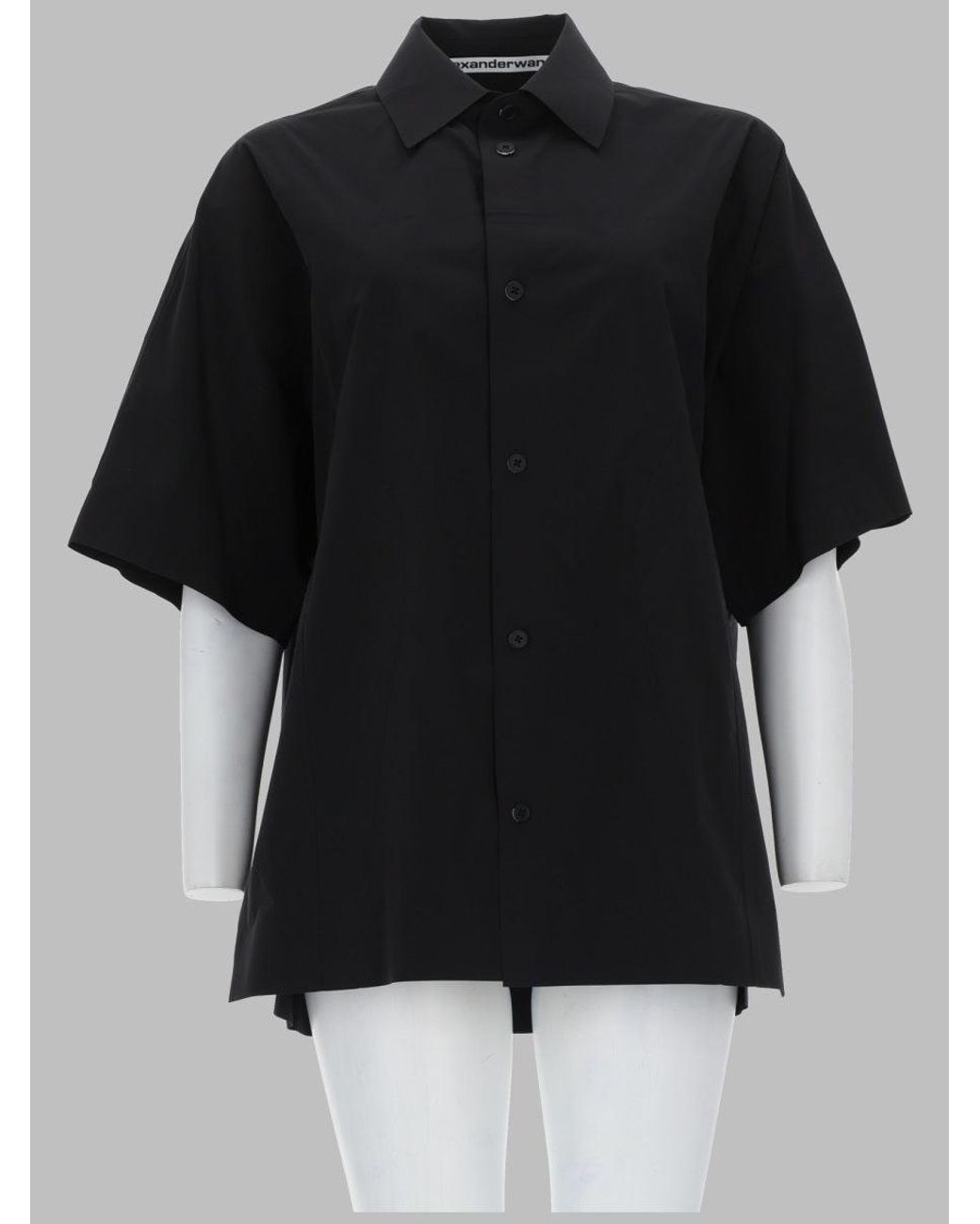 Alexander Wang Black Shirt Loose Fit for men