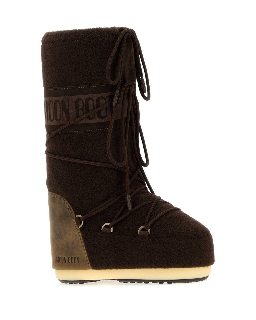 Moon Boot Black Icon Mini Felt Boots
