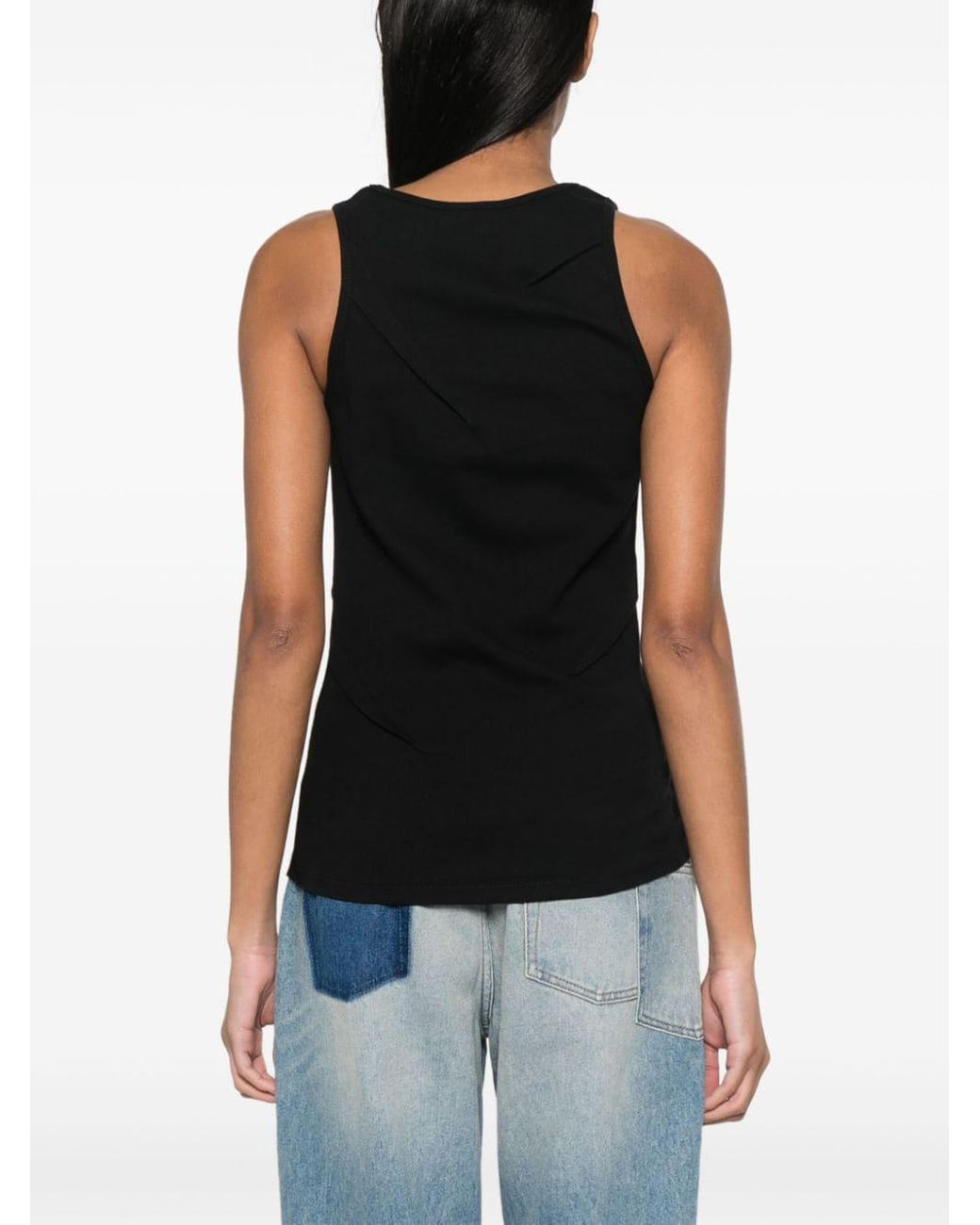 Gauchère Top in het White voor heren