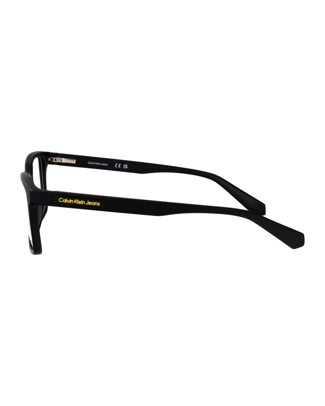 Calvin Klein Black Matte Injected Glasses for men