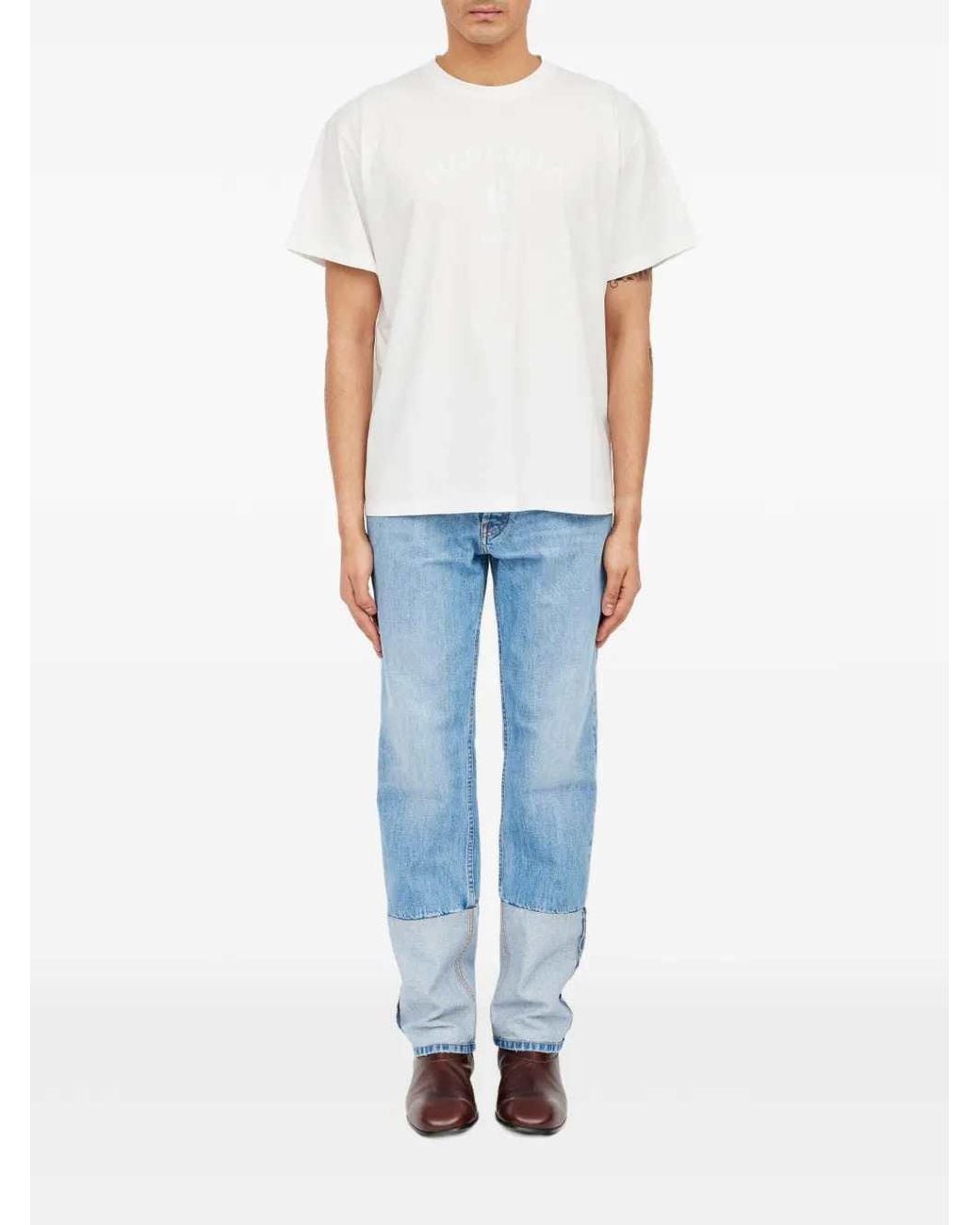 MM6 by Maison Margiela White Mannequin Print T Shirt