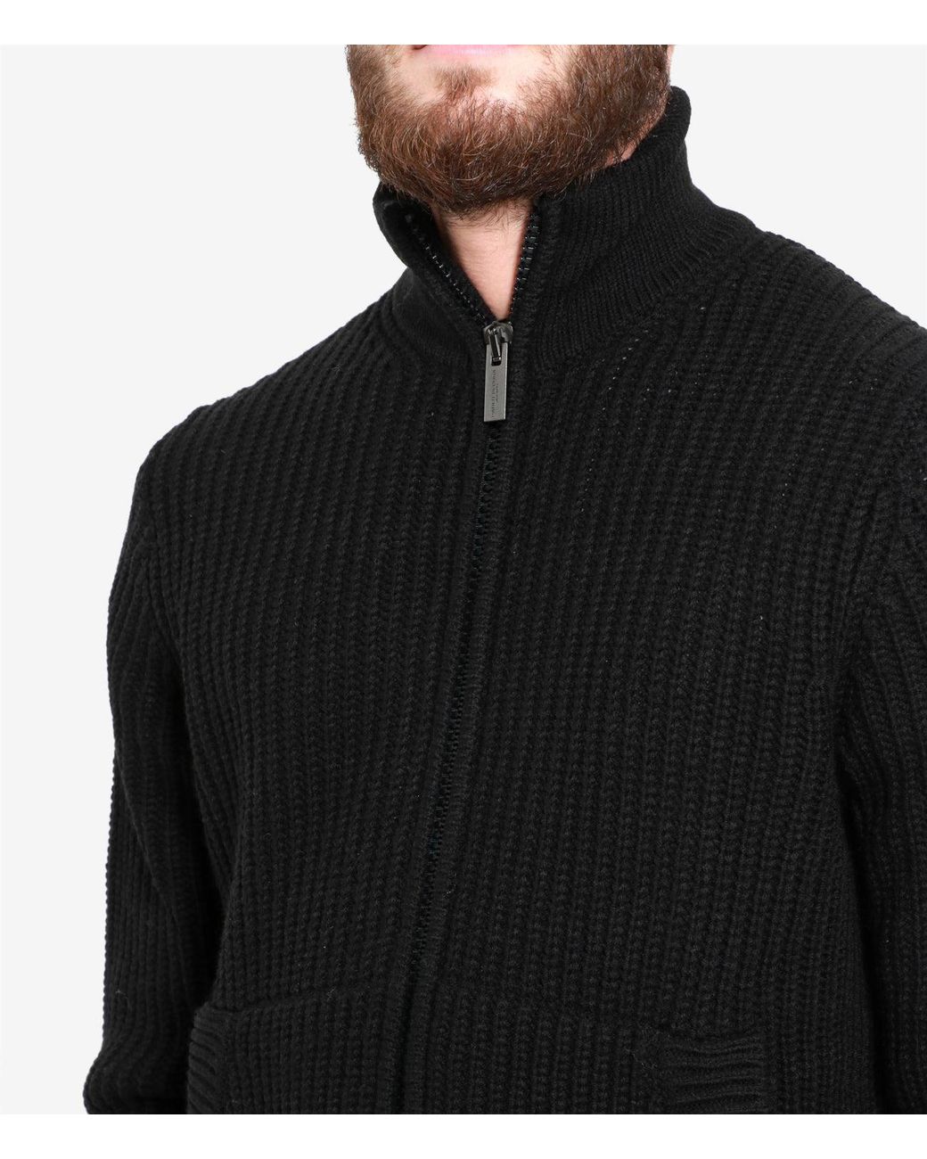Paolo Pecora Black Sweaters for men