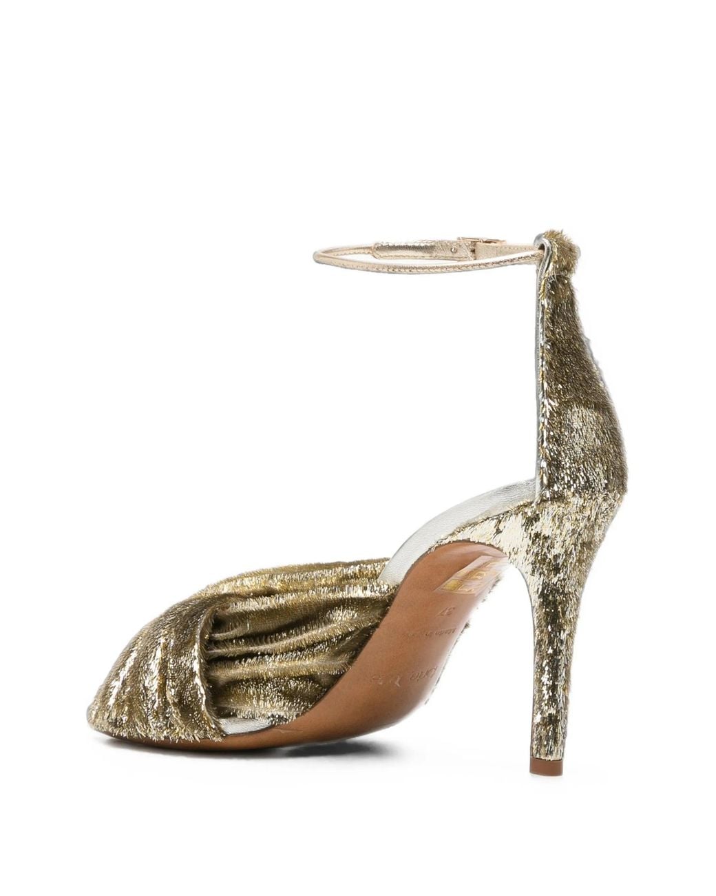 Forte_forte Metallic Sandalo Incrociato