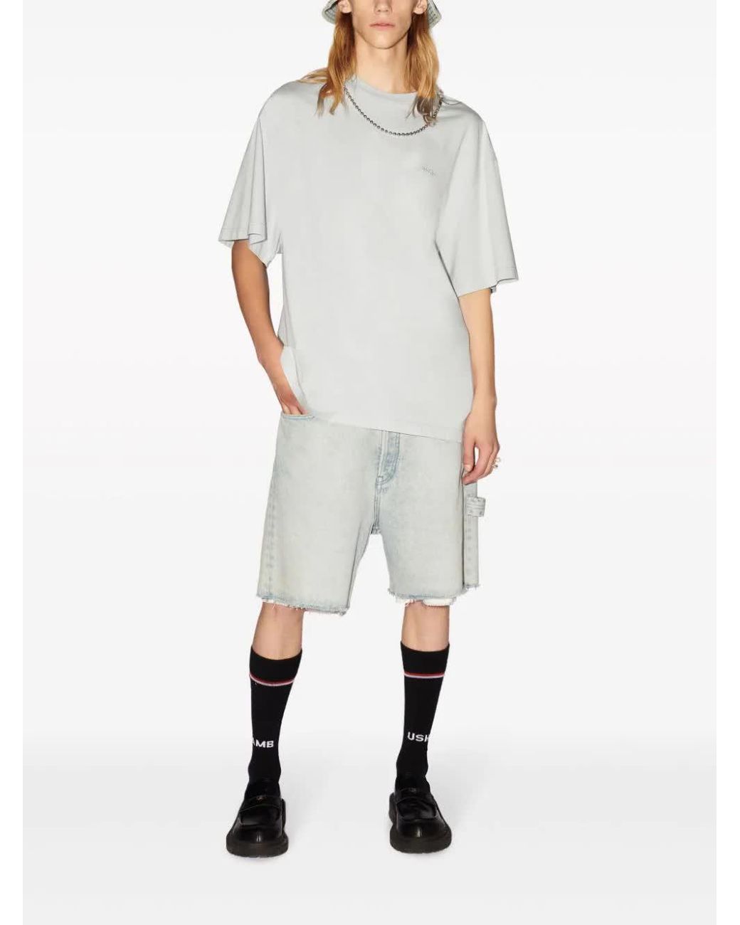 Ambush White Ballchain T-Shirt Clothing for men