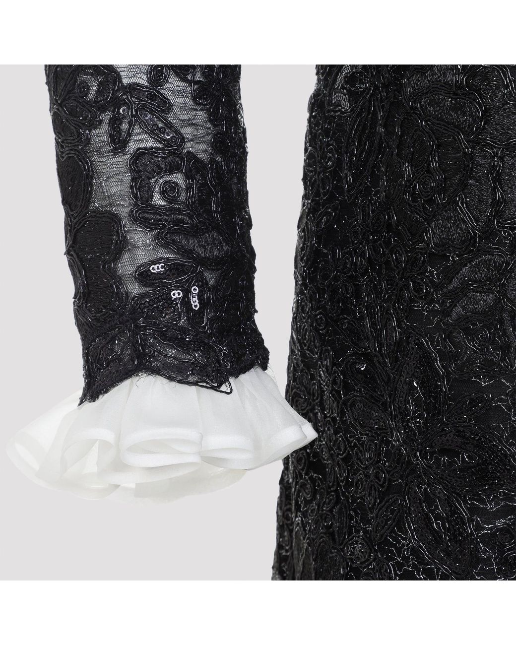 Giambattista Valli Black Mini Dress