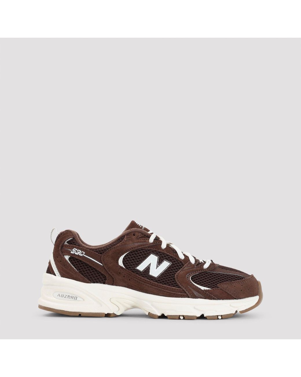 New Balance Brown 530 Suede Sneakers