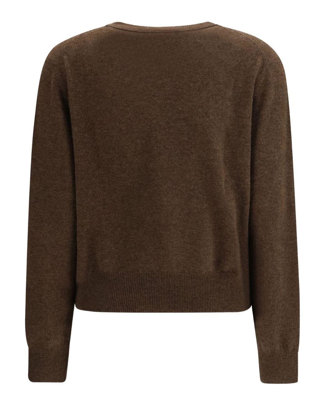 Lisa Yang Brown Greer Cashmere Sweater