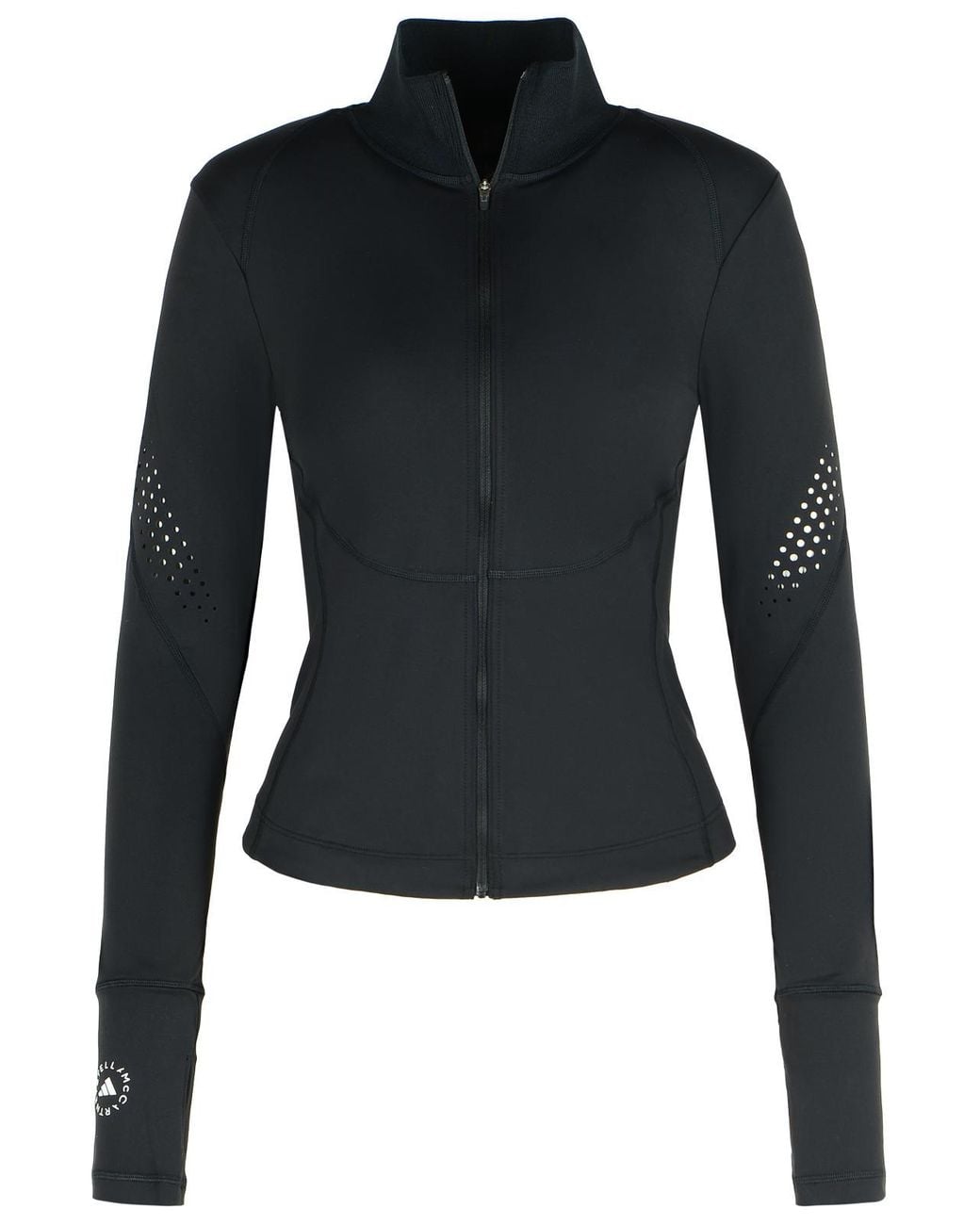 Adidas By Stella McCartney Blue 'Tpr' Polyamide Blend Sweatshirt