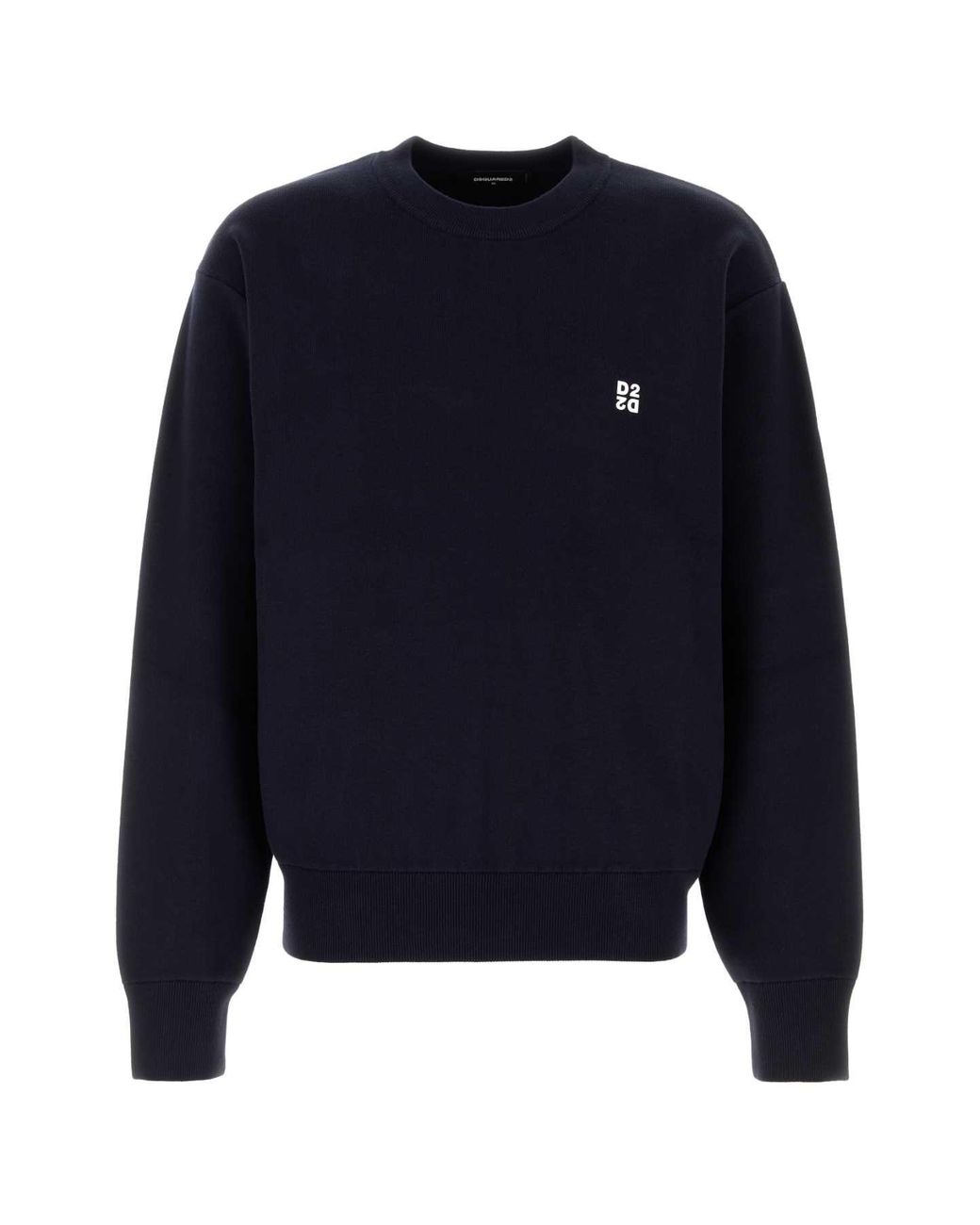 DSquared² Blue Crew Neck Sweater for men