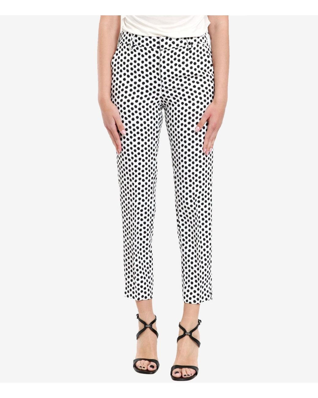 PT Torino White Trousers