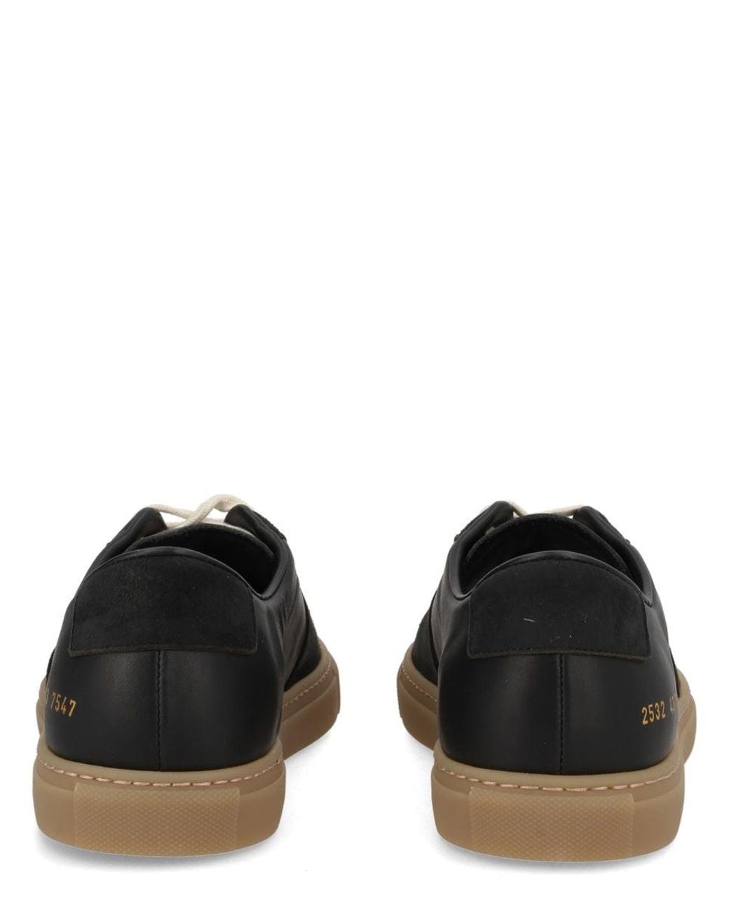 Common Projects Black Solid Sneakers for men