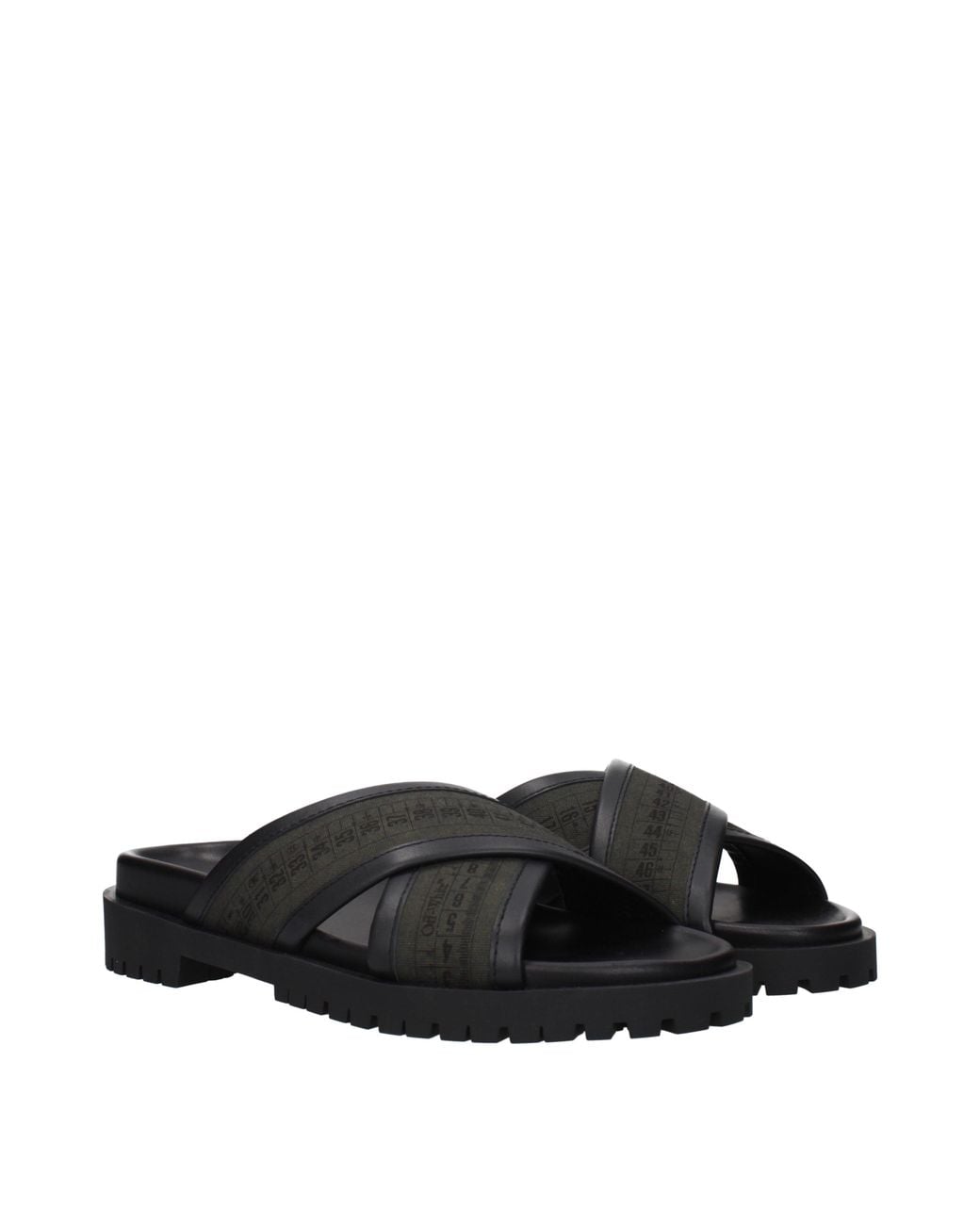 Off-White c/o Virgil Abloh Black Off Sneakers Chicago Fabric/Military for men