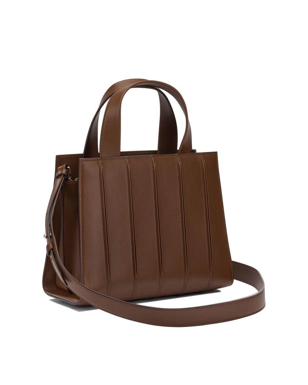 Max Mara Brown "Whitney Bag 5" Small Handbag
