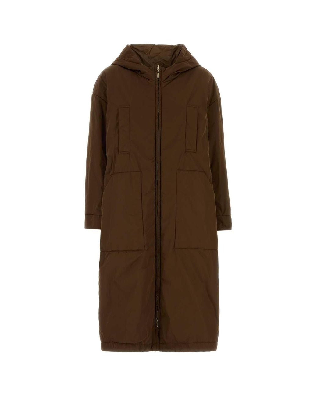 MM THE CUBE Brown Reversible Bosco Polyester Jacket