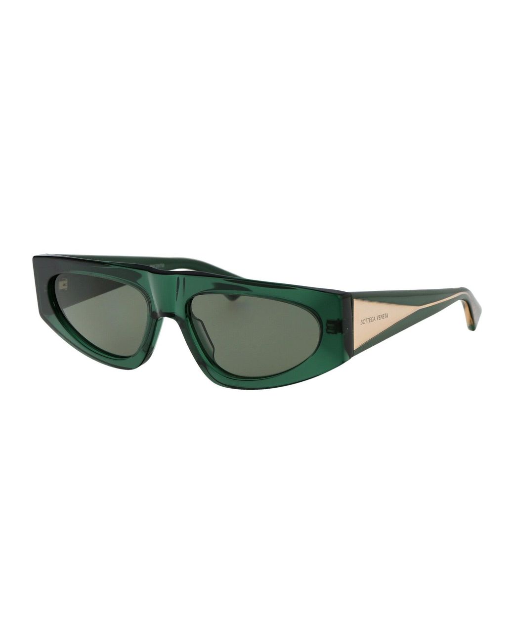 Bottega Veneta Green Sunglasses