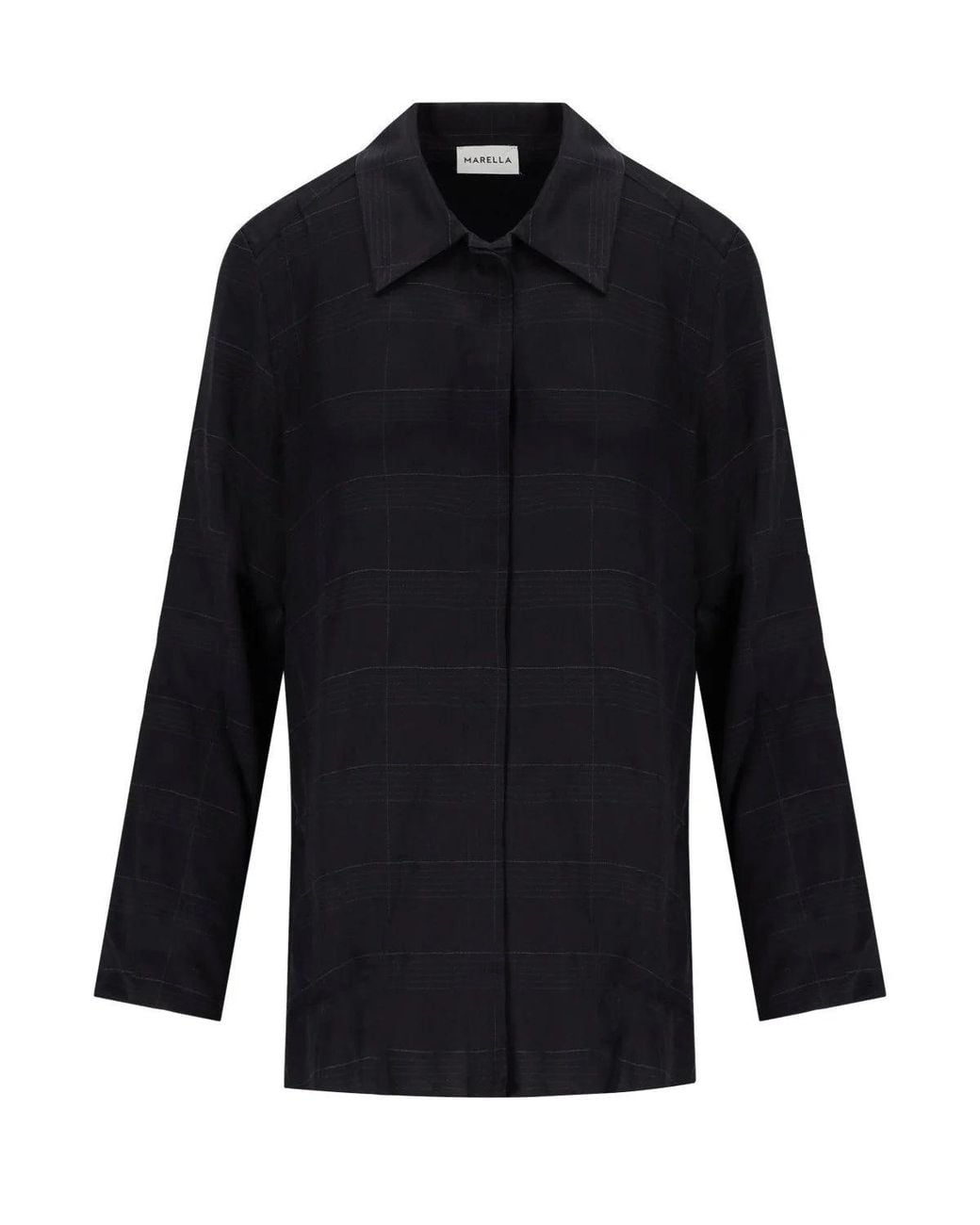 Marella Blue Ballata Check Shirt