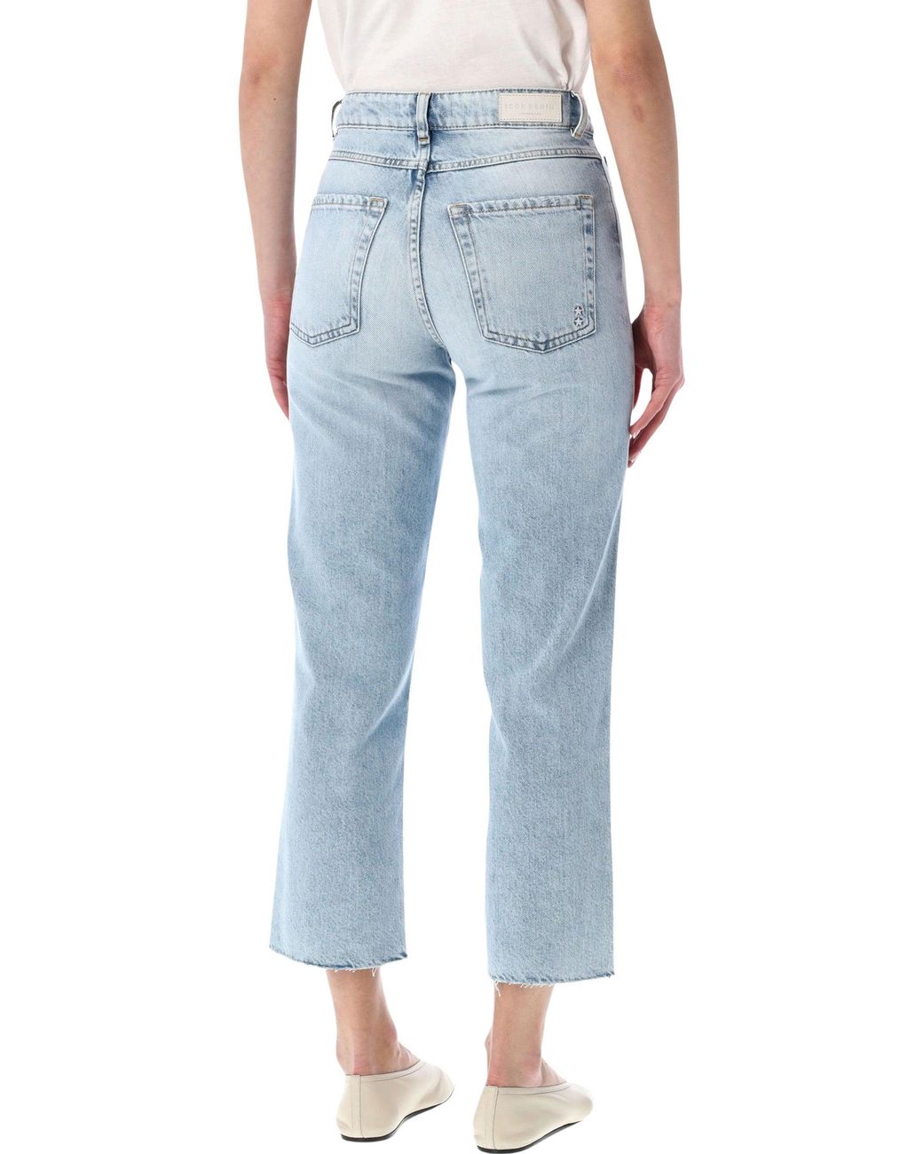 ICON DENIM Blue Jill Straight Leg Jeans