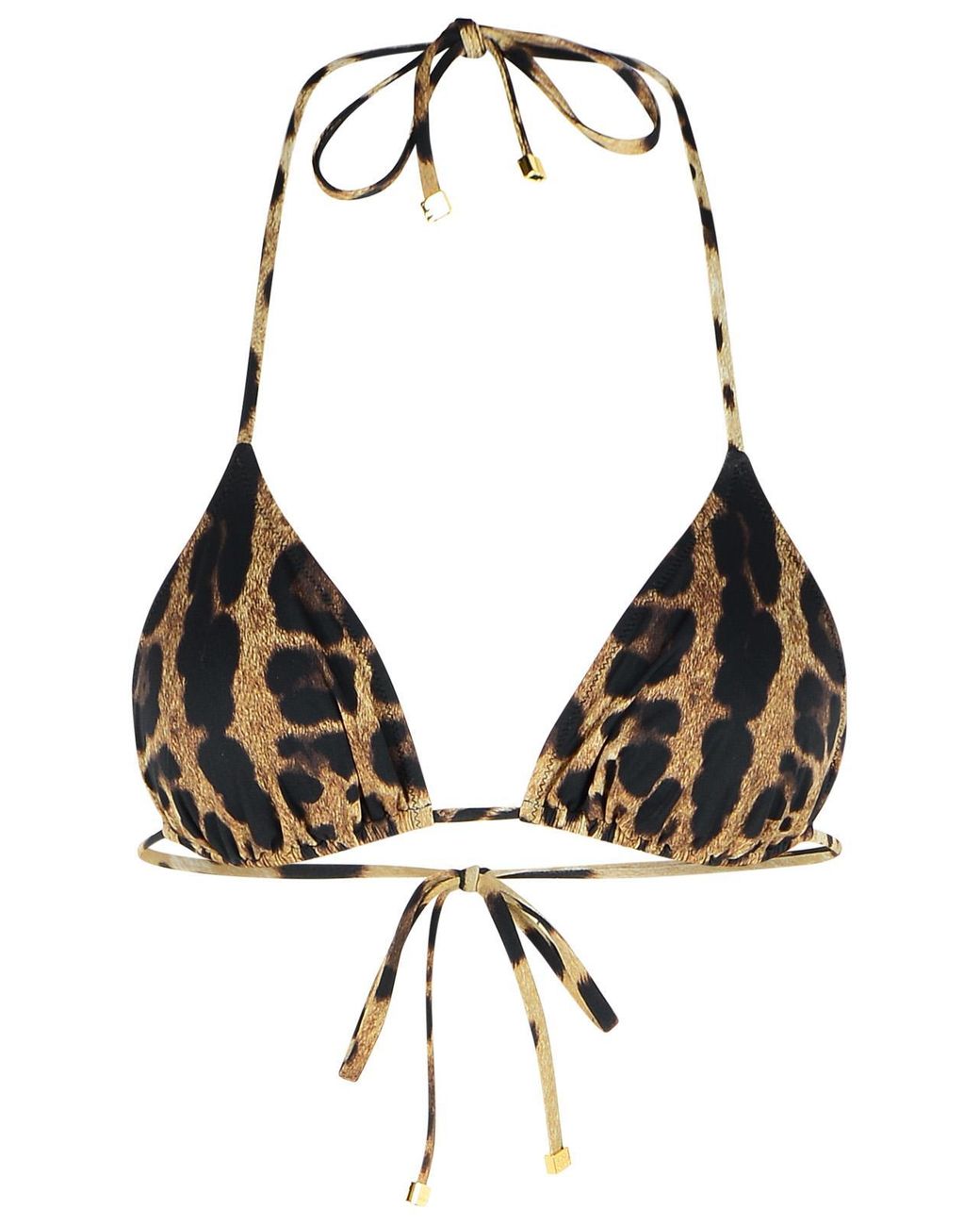 Dolce & Gabbana Multicolor Leopard Print Swimsuit