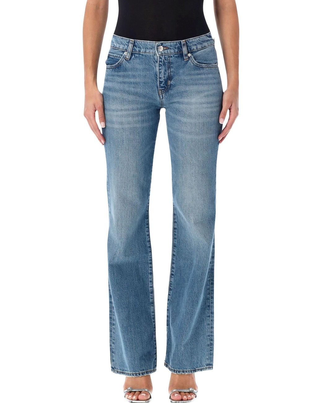 FRAME Blue The Off Duty Rodeo Jeans