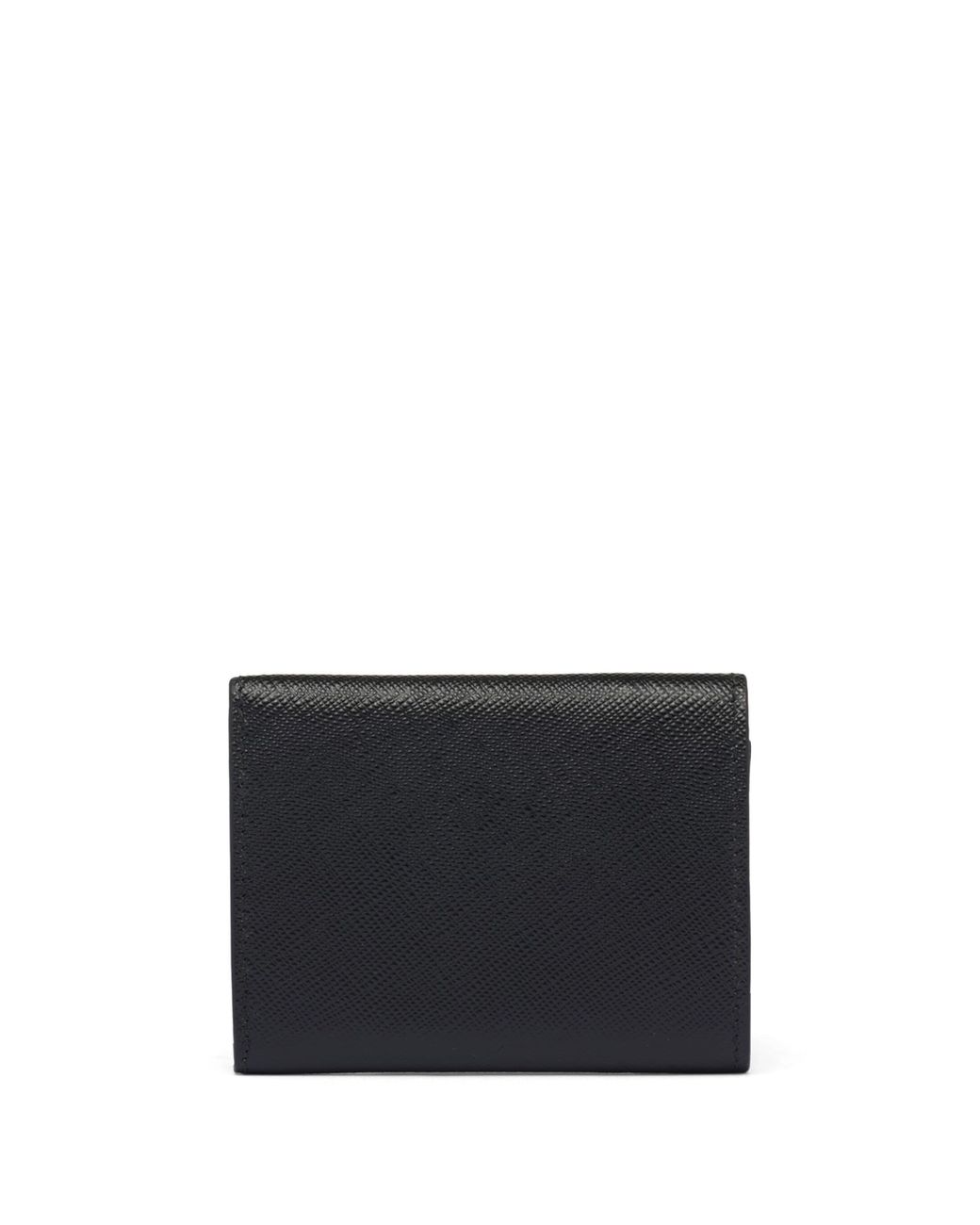 Prada Black Small Saffiano Wallet