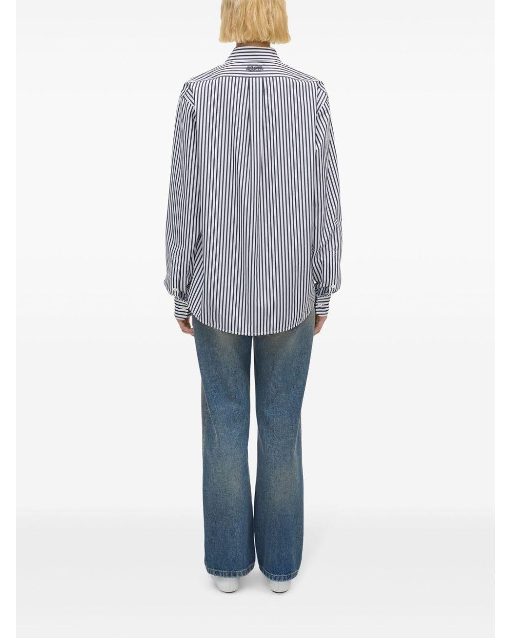 Marc Jacobs Black Striped Shirt