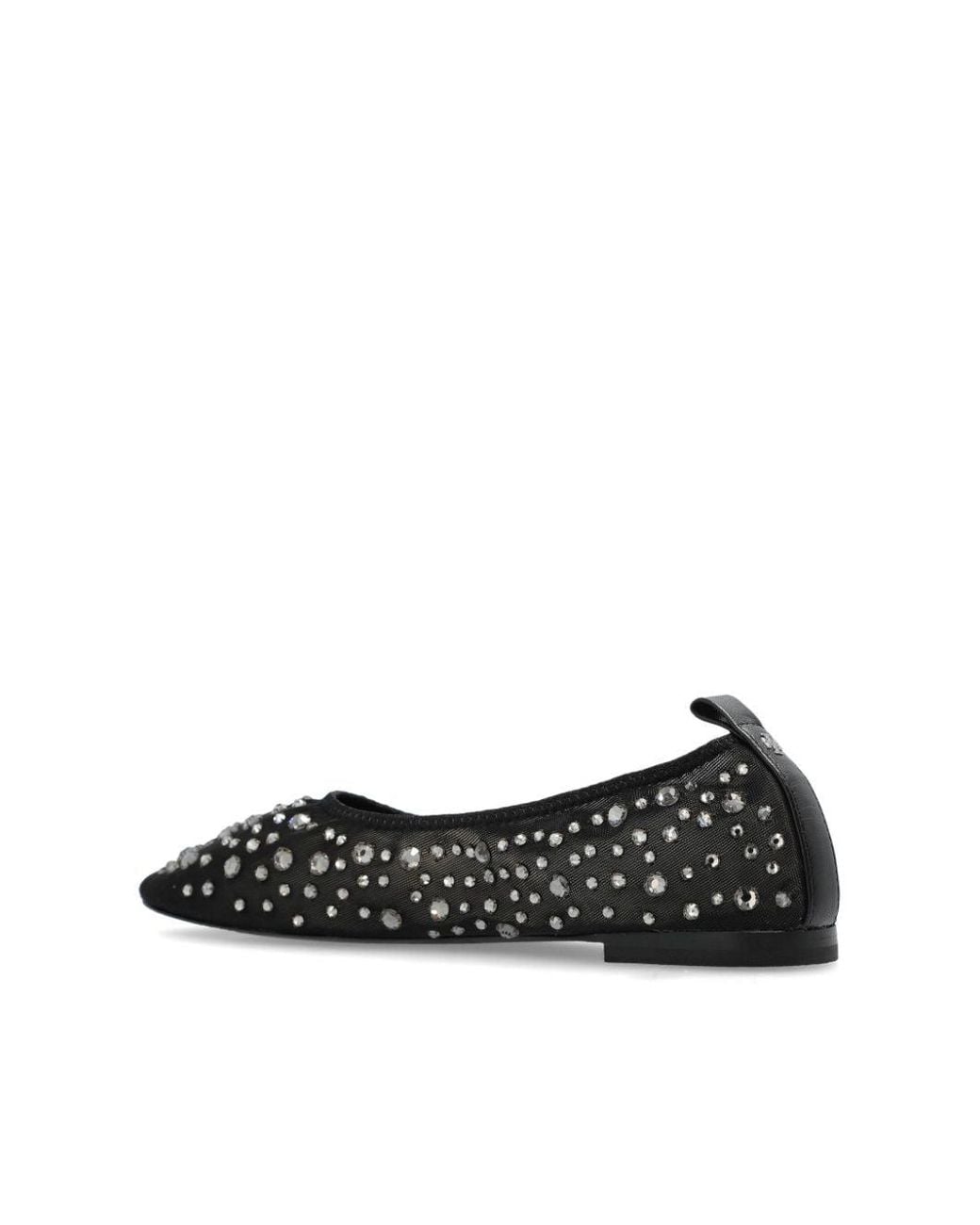 Tory Burch Black Crystal Ballet Flats for men
