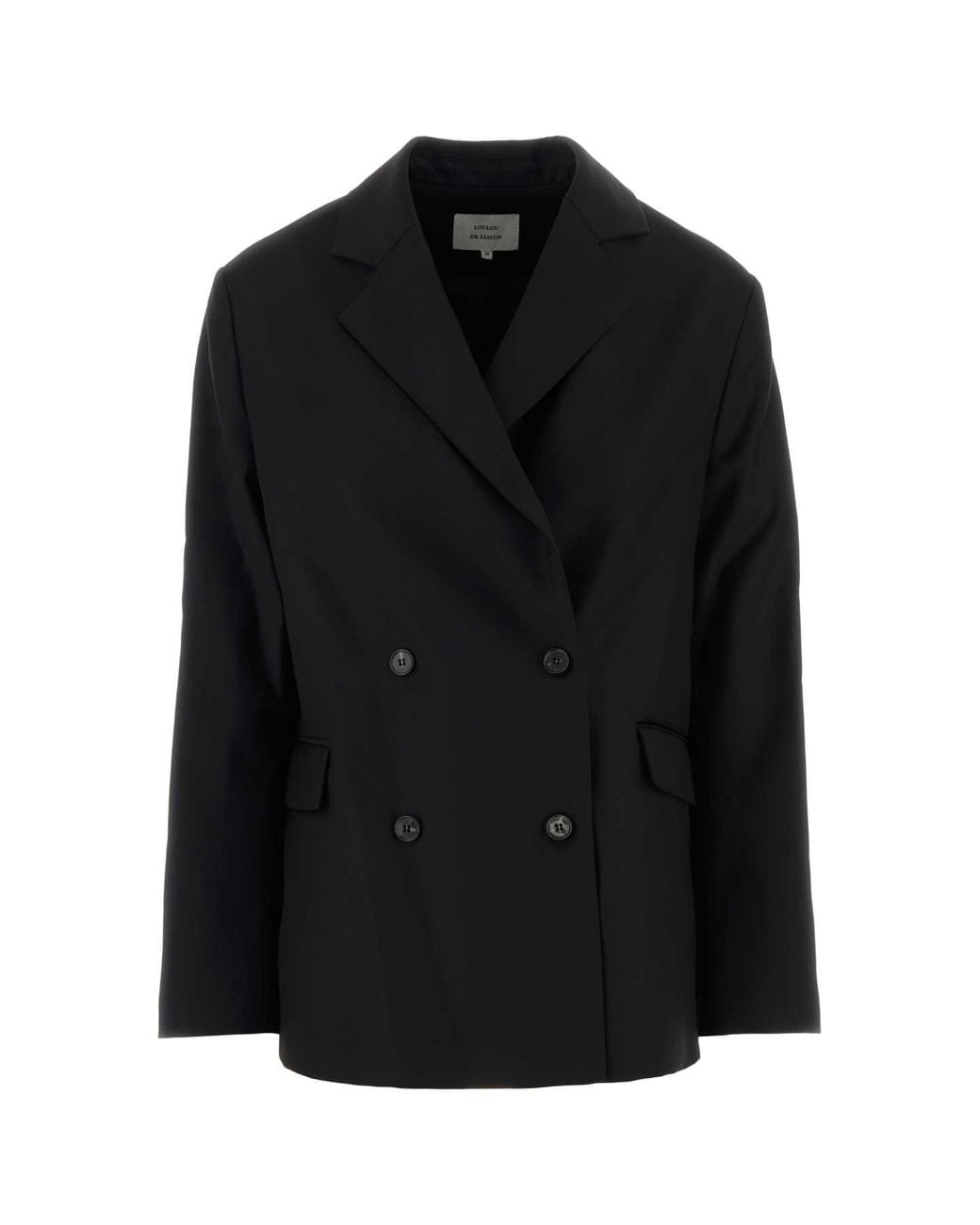 Loulou de Saison Black Tailored Jacket For