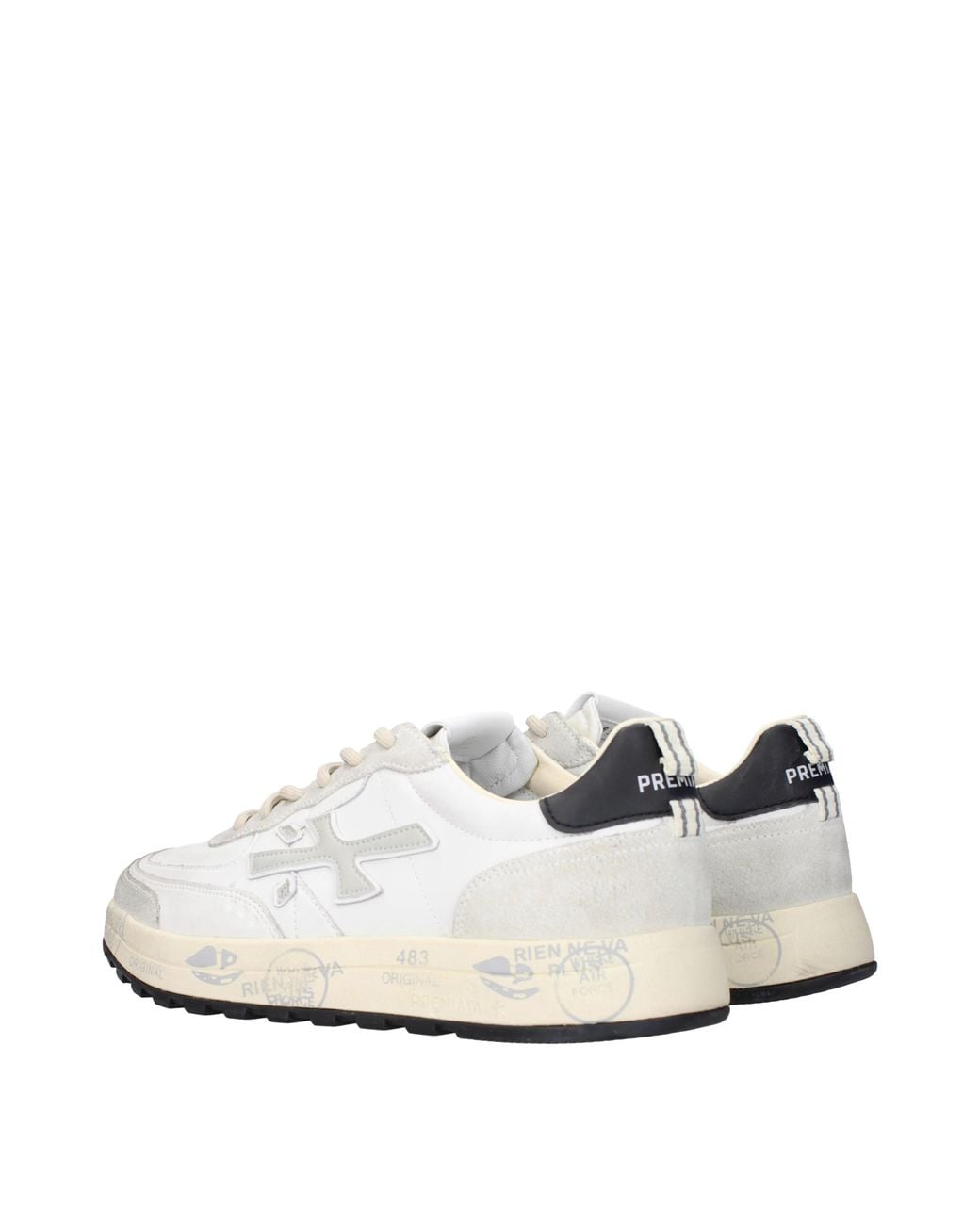 Premiata White Sneakers/ Leather