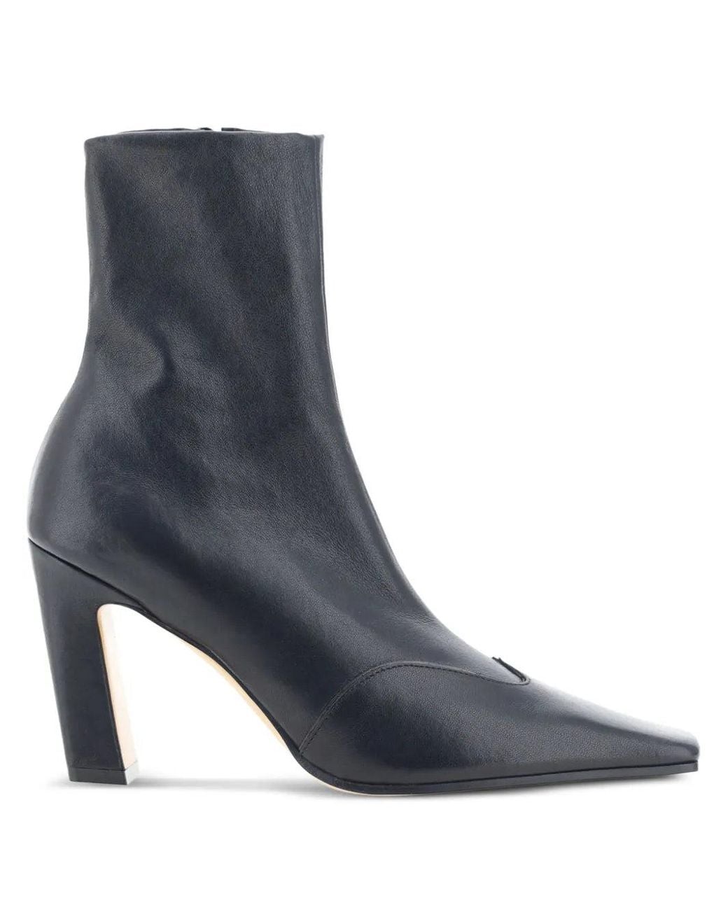 Khaite Blue 85Mm Luxe Nevada Boots