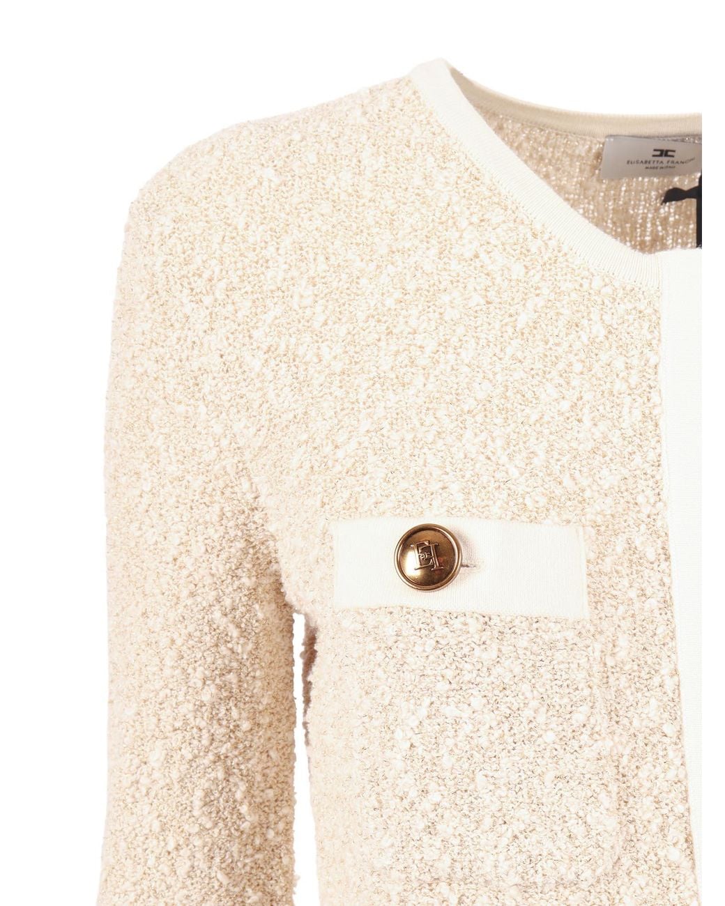 Elisabetta Franchi Natural Abito Di Maglia