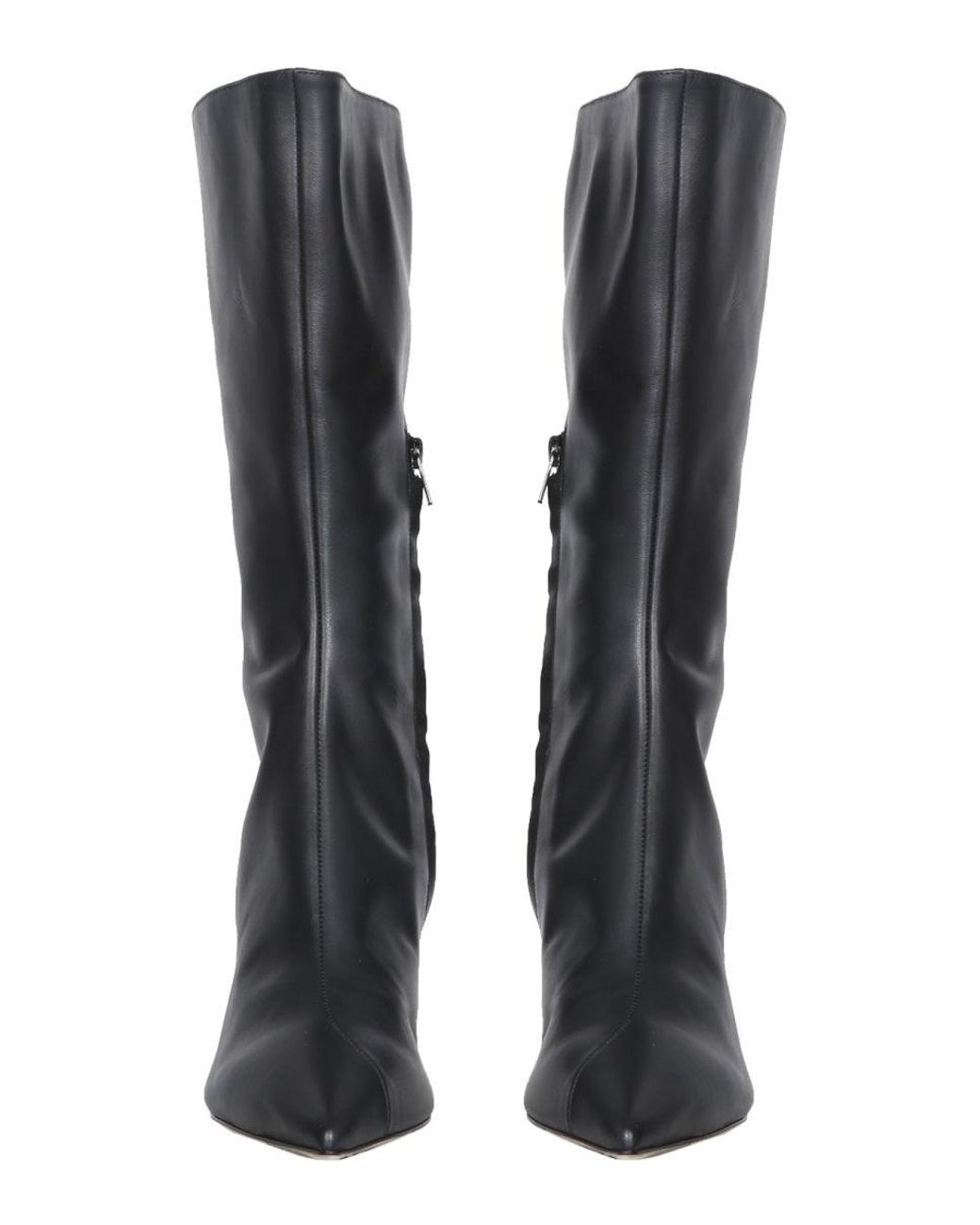 Giannico Black Victoria Boots