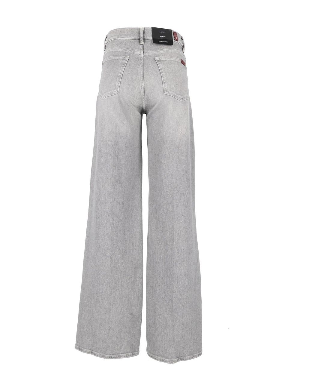 7 For All Mankind Gray Lotta Wash