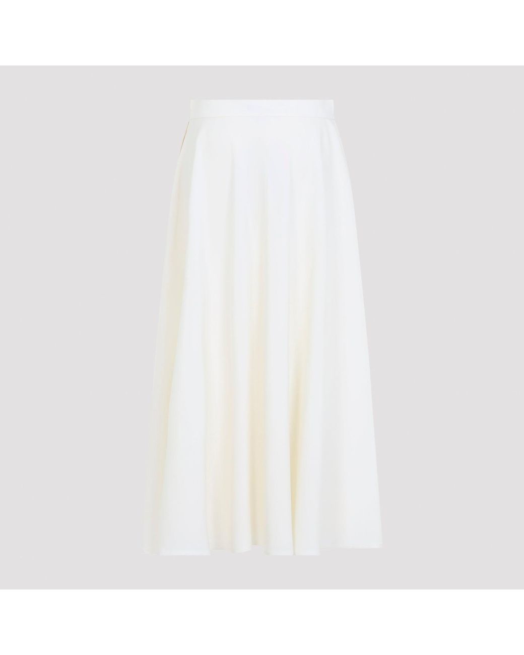 Ralph Lauren White Lux Skirt