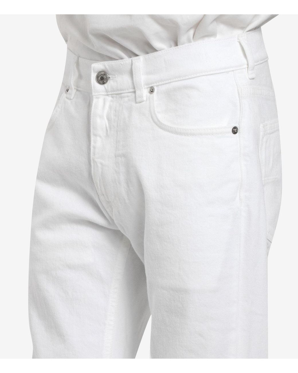 Jeans blanc Grifoni pour homme en coloris White