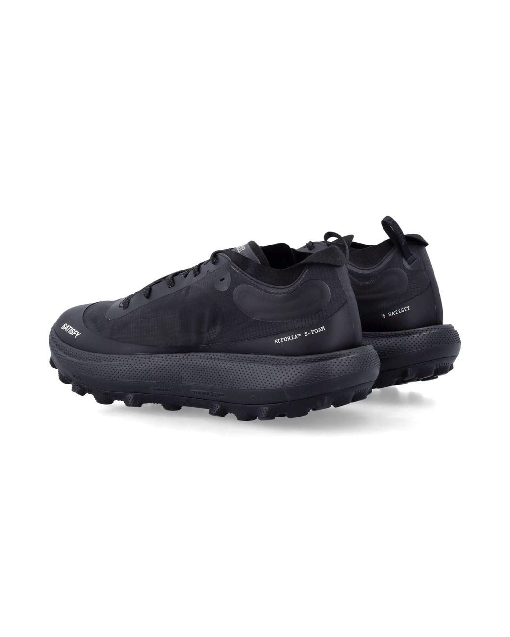 Satisfy Blue Tunelug Trail Running Shoes For With Peba/Eva Cushioning And Vibram Grip for men