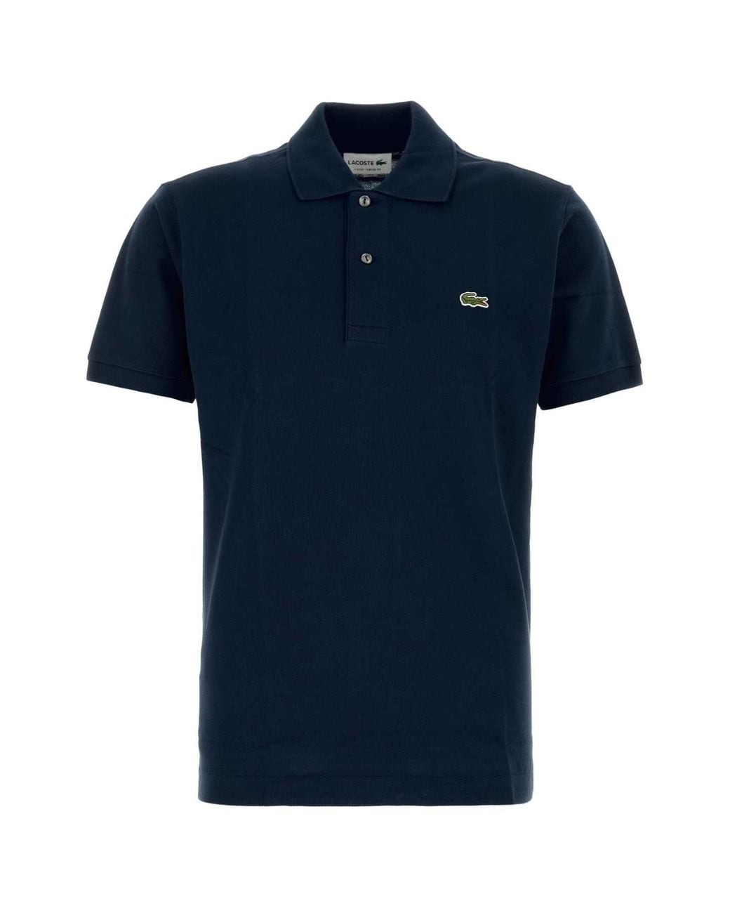 Lacoste Blue Piquet Polo Shirt