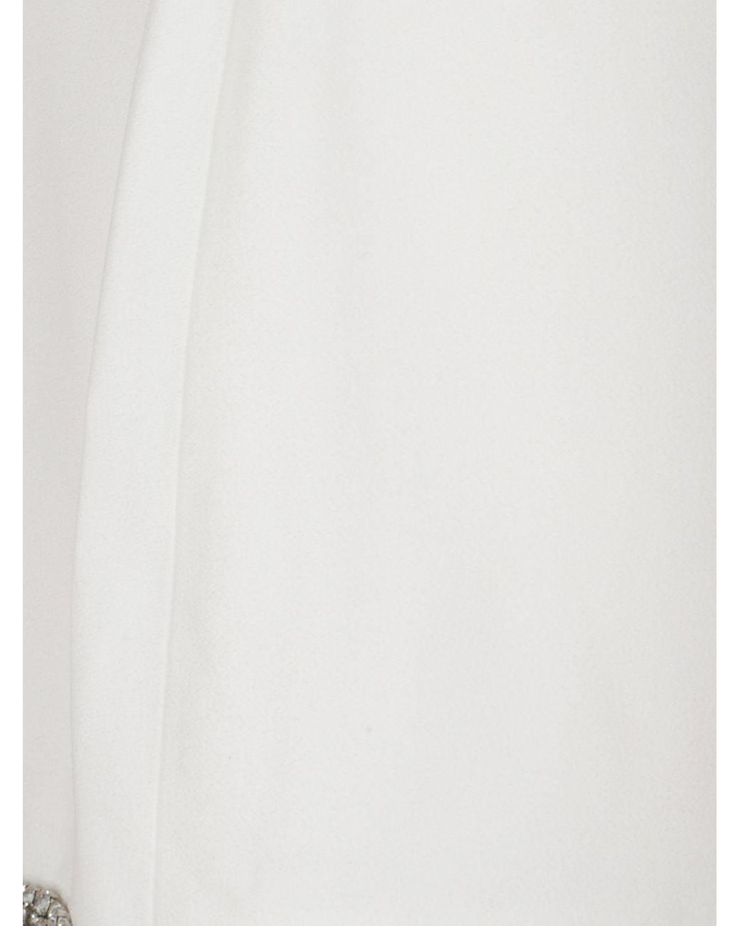 Alice + Olivia White Mini Skirt
