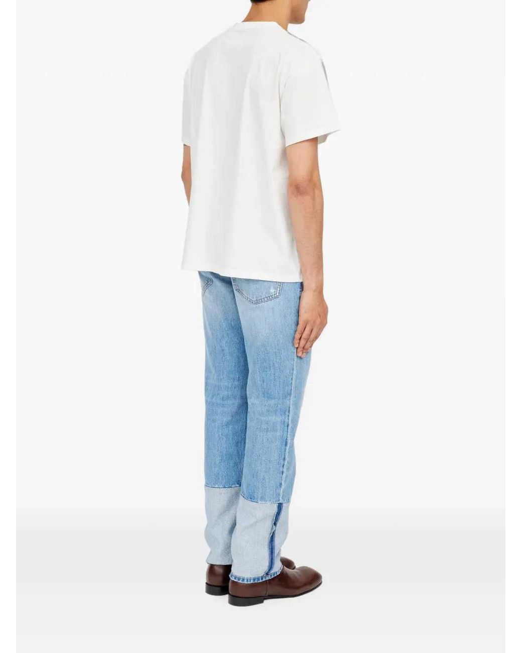 MM6 by Maison Margiela White Mannequin Print T Shirt