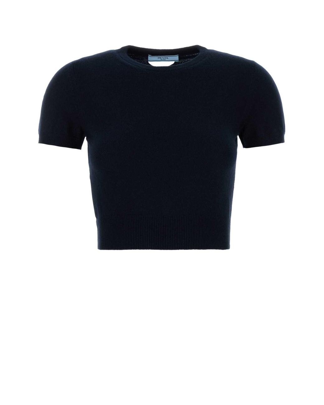 Prada Black Crew Neck Sweater