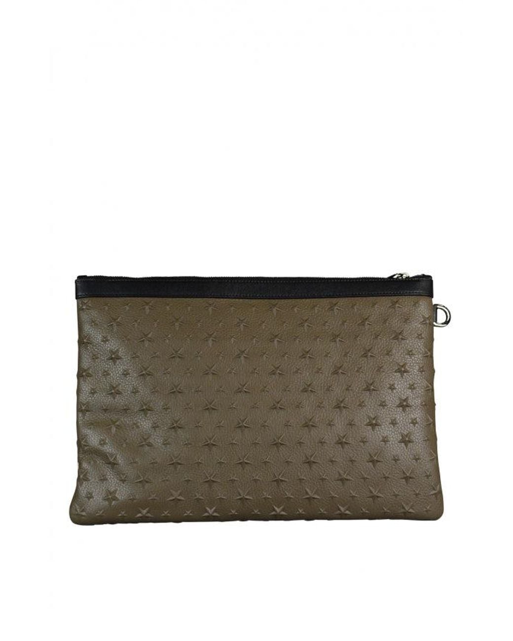 Jimmy Choo Brown Derek Clutch Bag