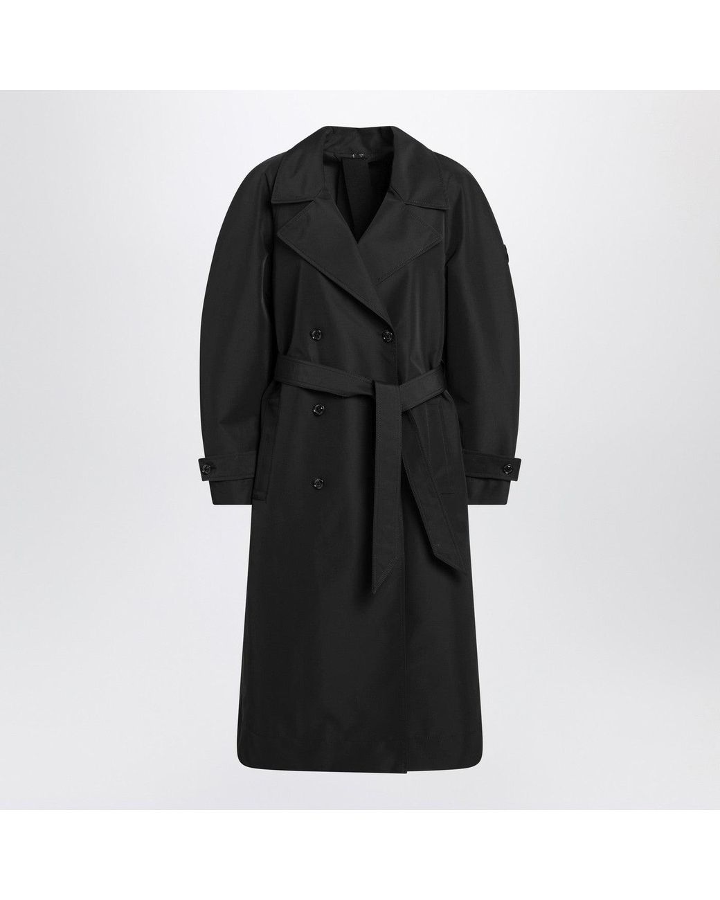 Moncler x Edward Enninful Double Breasted Trench Coat With Belt in ...