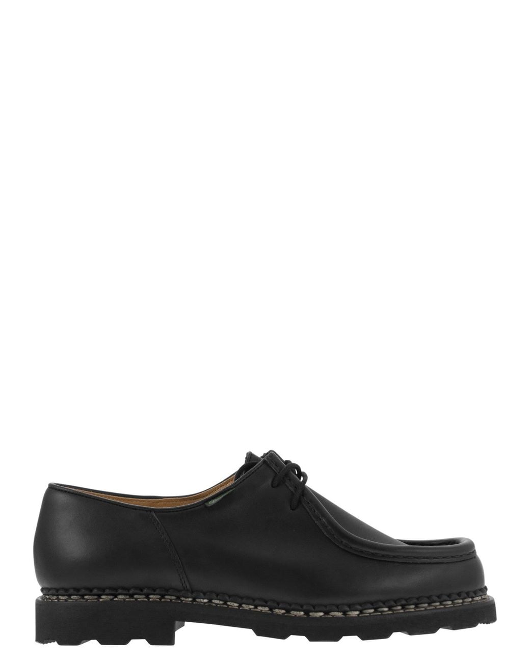 Paraboot Black Michael Leather Derby