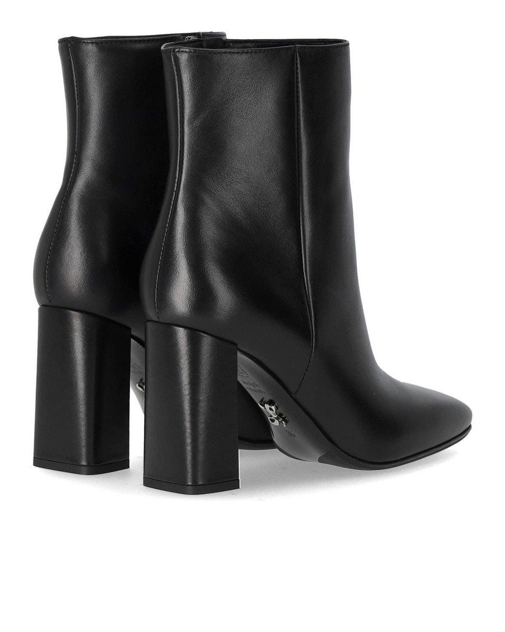 Sergio Levantesi Black Tessa Heeled Ankle Boot