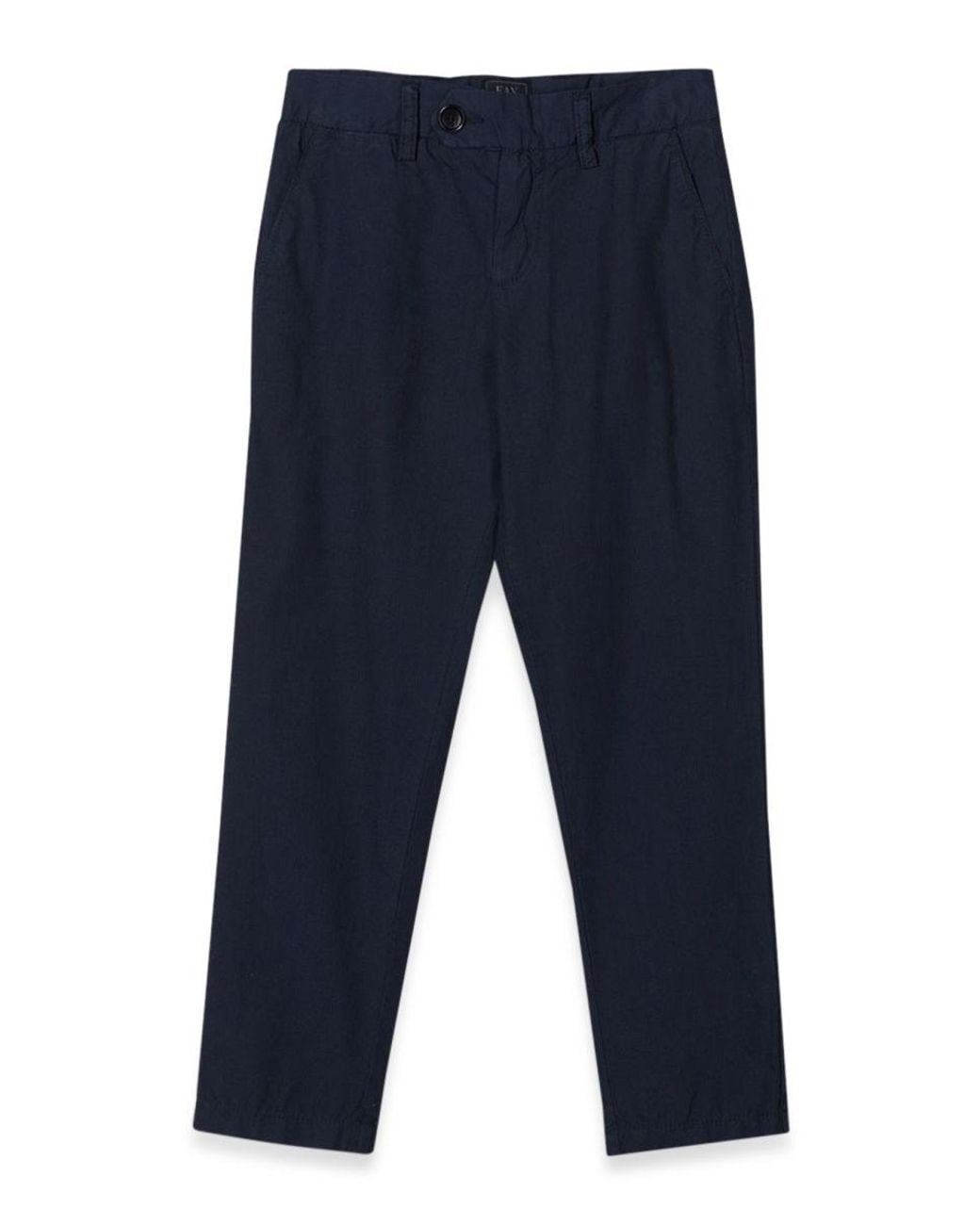 Fay Blue Fabric Pants